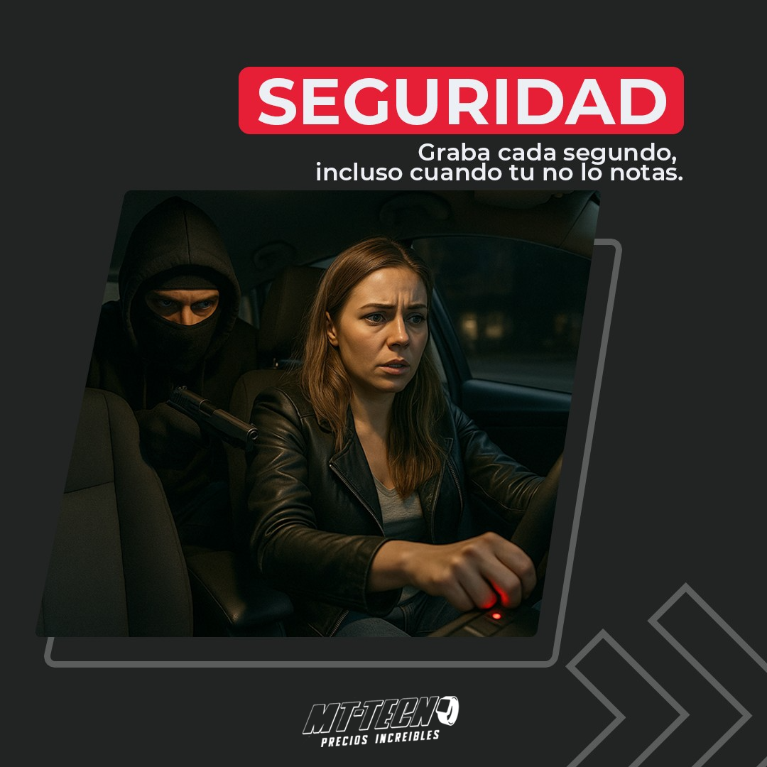 Dashcam 3 Cámaras Full HD 1080p con WIFI