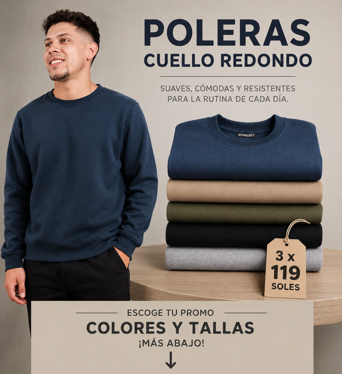 Poleras Clásicas Unisex