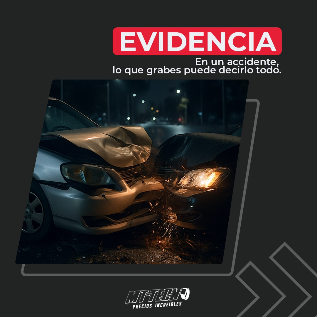 Dashcam 3 Cámaras Full HD 1080p con WIFI